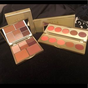 Stila 2 sets eye, cheek palette, lip palette NEW